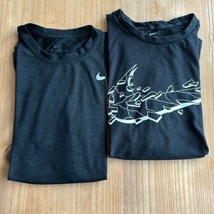 Pair of 2 Nike Dri-Fit shirts